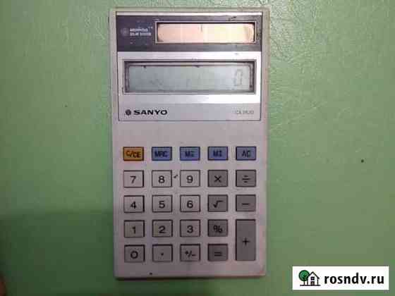 Ретро калькулятор sanyo (Япония) Воронеж