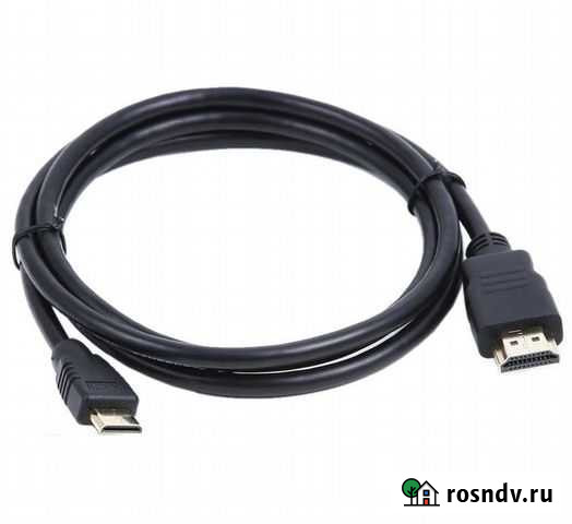 Кабель mini hdmi - hdmi Дзержинск - изображение 1