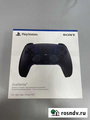 Геймпад Sony PlayStation 5 DualSense черный Чебоксары - изображение 1