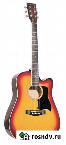 F601-BS Акустическая гитара, с вырезом, Caraya Воронеж - изображение 1