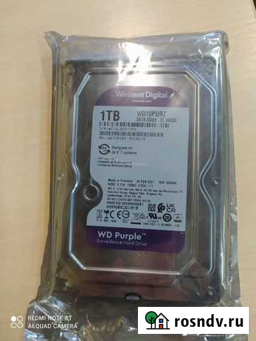 Жесткий диск 1 тб новый Новосибирск - изображение 1