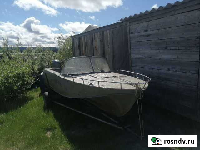 Продам лодку Казанка 2М с мотором Yamaha 70, 4такт Яр-Сале - изображение 1