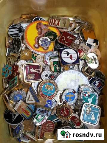 Знаки значки СССР спорт цена за 10 шт Мурманск - изображение 1