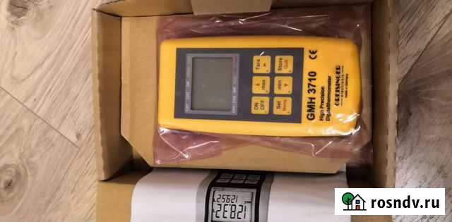 Greisinger GMH 3710 - Цифровой термометр, от -199 Санкт-Петербург - изображение 1