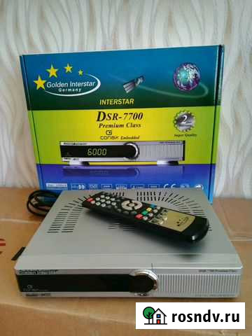Ресивер Golden interstar dsr-7700 Воронеж - изображение 1