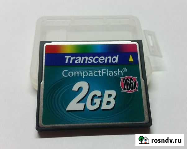 Карта CF Transcend 2G 266x Первоуральск - изображение 1