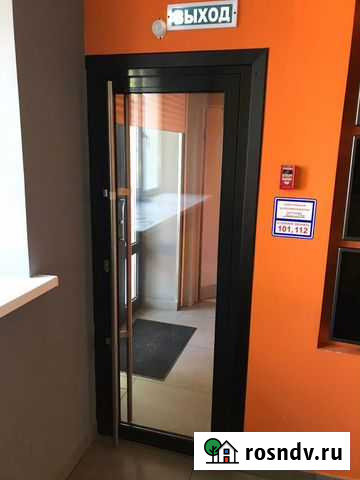 Дверь алюминиевая со стеклом Губкин - изображение 1