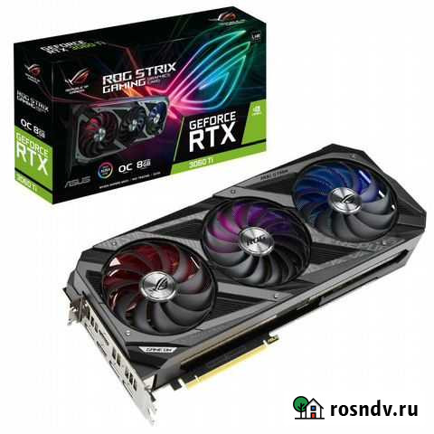 Asus ROG Strix RTX 3060Ti V2 gaming OC 12GB (LHR) Самара - изображение 1