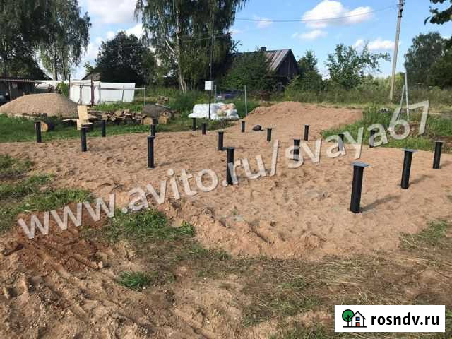 Винтовые сваи с оголовками монтаж Сураж - изображение 1