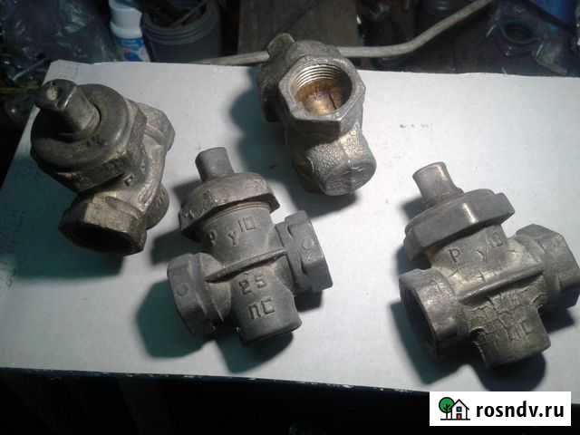 Кран пробко-сальниковый ду25 ру10 остаток - 2 шт Алушта - изображение 1