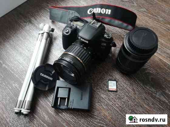 Фотоаппарат Canon 77D с объективами Сочи