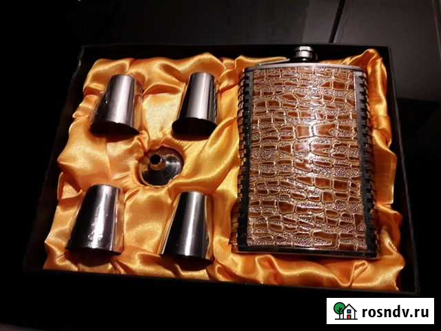 Фляжка в подарочном наборе Люберцы - изображение 1