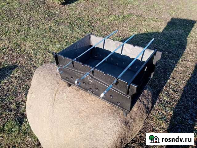 Мангал чугунный Грязи - изображение 1