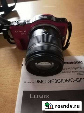 Цифроврй фотоаппарат Panasonic GF3K Усть-Катав - изображение 1