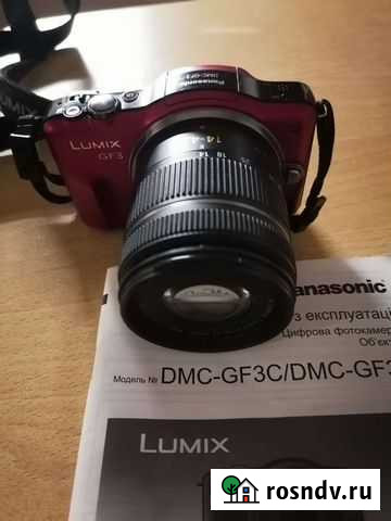 Цифроврй фотоаппарат Panasonic GF3K Усть-Катав - изображение 1