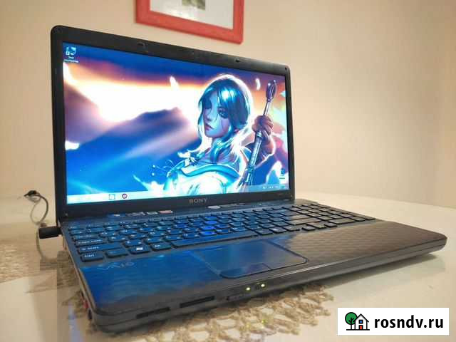 Отличный ноутбук Sony 2ядра/4озу Вологда - изображение 1