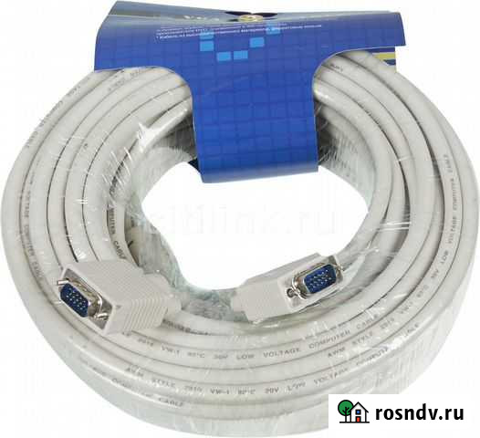 Кабель мониторный svga 1, 2, 3, 20 метров Воронеж - изображение 1