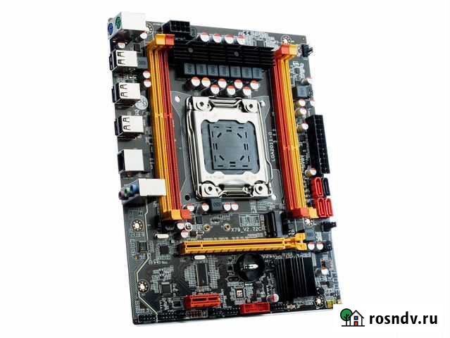 Материнская плата X79 LGA 2011 middle Новосибирск - изображение 1