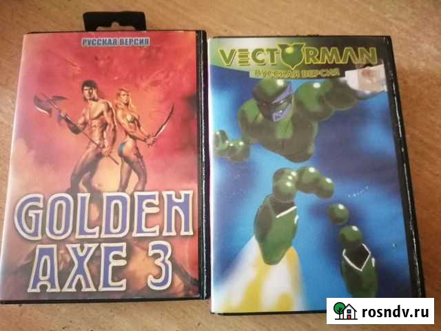 Картриджи к сега мега драйв2 Серов - изображение 1