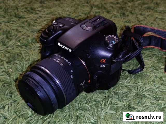 Зеркальный фотоаппарат sony a65 kit Ярославль - изображение 1