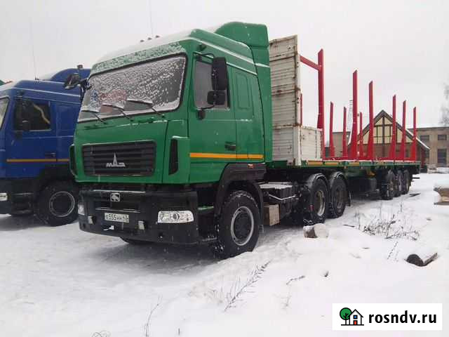 Услуги лесовоз-сортиментовоз полуприцеп Киров - изображение 1