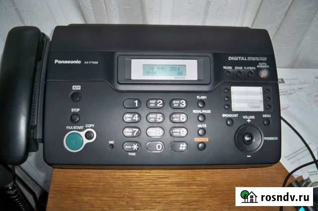 Факс Panasonic KX-FT938 Краснодар - изображение 1