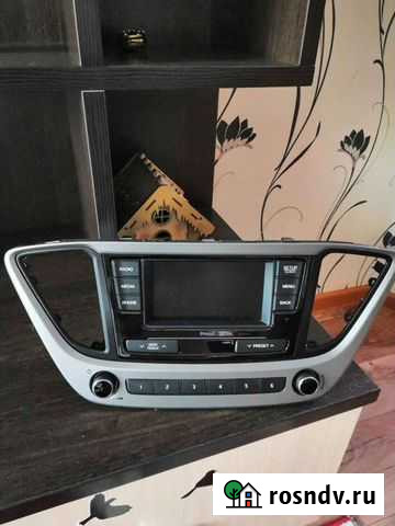 Штатная магнитола hyundai solaris 2 Павлово - изображение 1