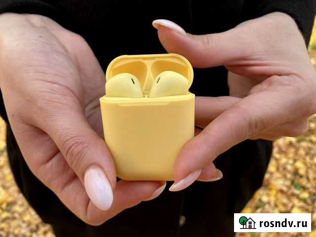 Беспроводные наушники i12 Челябинск - изображение 1