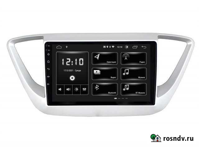 Магнитола incar DTA-2402 (Hyundai Solaris 2017+) Ростов-на-Дону - изображение 1