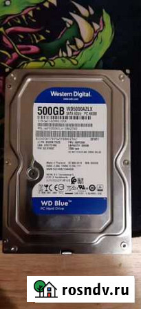 Жесткие диски Toshiba 500Gb\WD blue 500Gb Санкт-Петербург - изображение 1