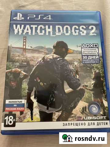 Watch dogs 2 ps4 Красногорск - изображение 1