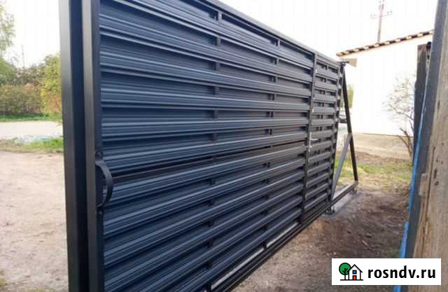 Откатные ворота Красноярск - изображение 1