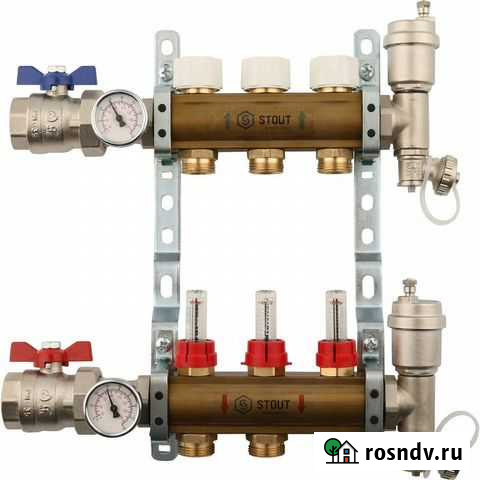 Stout Коллектор из латуни с рас. 3 Стаут Тбилисская - изображение 1