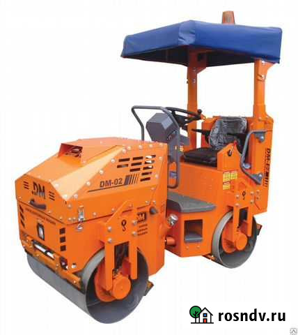 Каток тротуарный двухвальцовый DM-02-VD Подольск - изображение 1