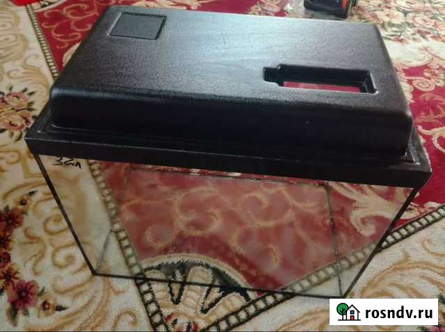 Аквариум новый, с крышкой, на 32 л Новокузнецк - изображение 1