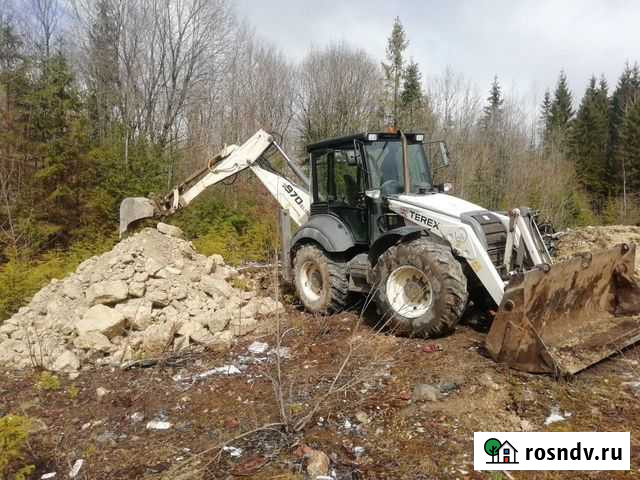 Услуги экскаватора погрузчика Волосово - изображение 1