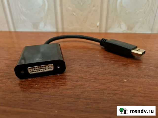 Переходник DisplayPort DVI-I dual link Новый Санкт-Петербург - изображение 1