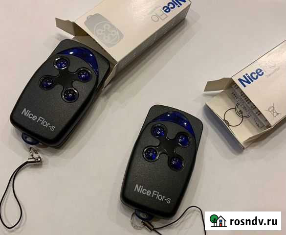 Пульт для ворот Nice flor-s универсальный Ростов-на-Дону - изображение 1