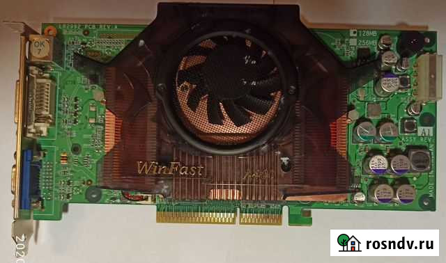 AGP видеокарта WinFast 128 Mb A400 LR2992 PCB Нефтеюганск - изображение 1