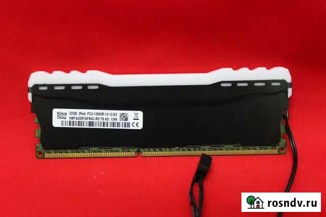 DDR3 32Gb 1600 MHz PC3-12800 Kllisre ECC RGB Омск - изображение 1