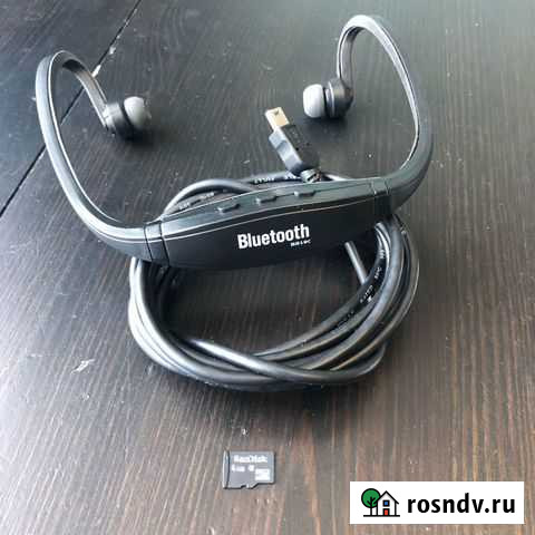 Наушники-гарнитура беспроводные Bluetooth SportBea Ивантеевка - изображение 1