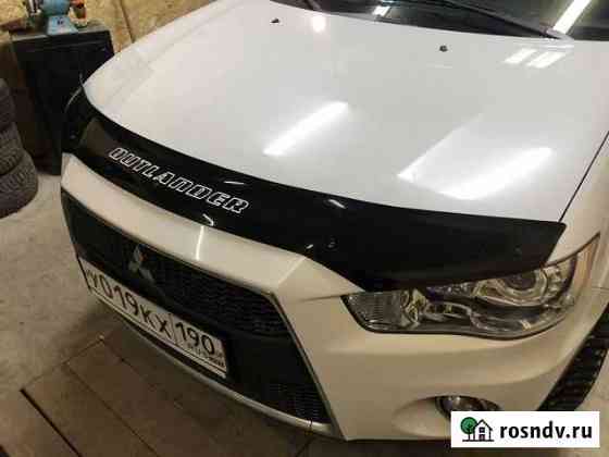 Mitsubishi Outlander XL (2009-12) дефлектор капота Красноярск
