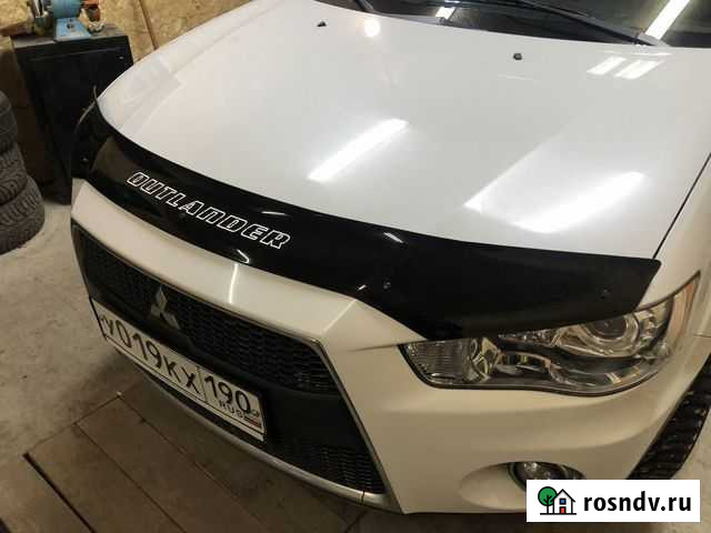 Mitsubishi Outlander XL (2009-12) дефлектор капота Красноярск - изображение 1