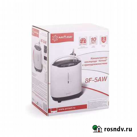 Кислородный концентратор армед 8f-5aw на 5 л новый Владимир - изображение 1