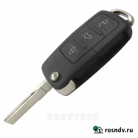 Модуль ключа зажиганияvw 434mhz с лезвием Вешенская - изображение 1