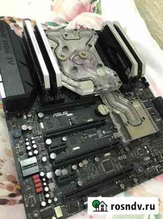 Rampage 4 black, e5 1680v2, 32gb corsair dominator Остров