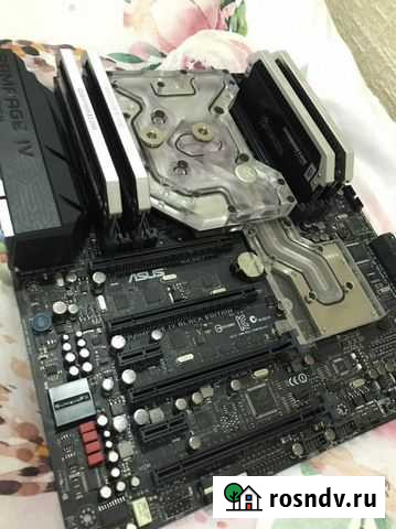 Rampage 4 black, e5 1680v2, 32gb corsair dominator Остров - изображение 1