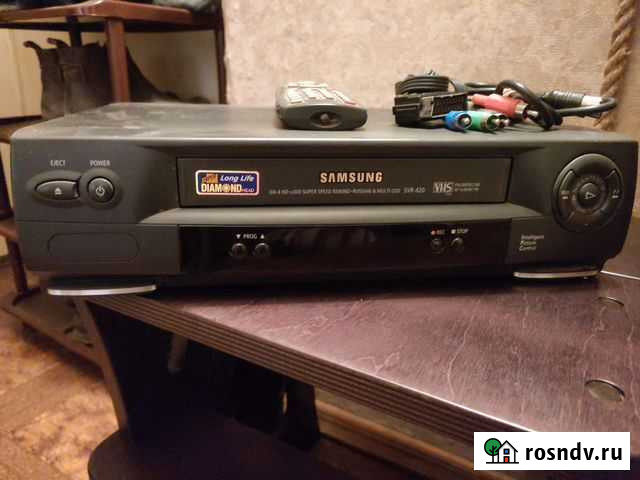 Видеомагнитофон Samsung SVR-420 (пишущий) Волгоград - изображение 1