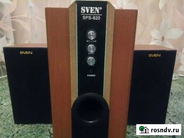 Акустические колонки sven SPS-820 Балаково - изображение 1
