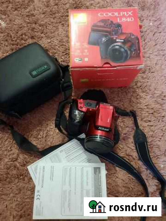 Зеркальный фотоаппарат nikonL840 Ростов-на-Дону - изображение 1